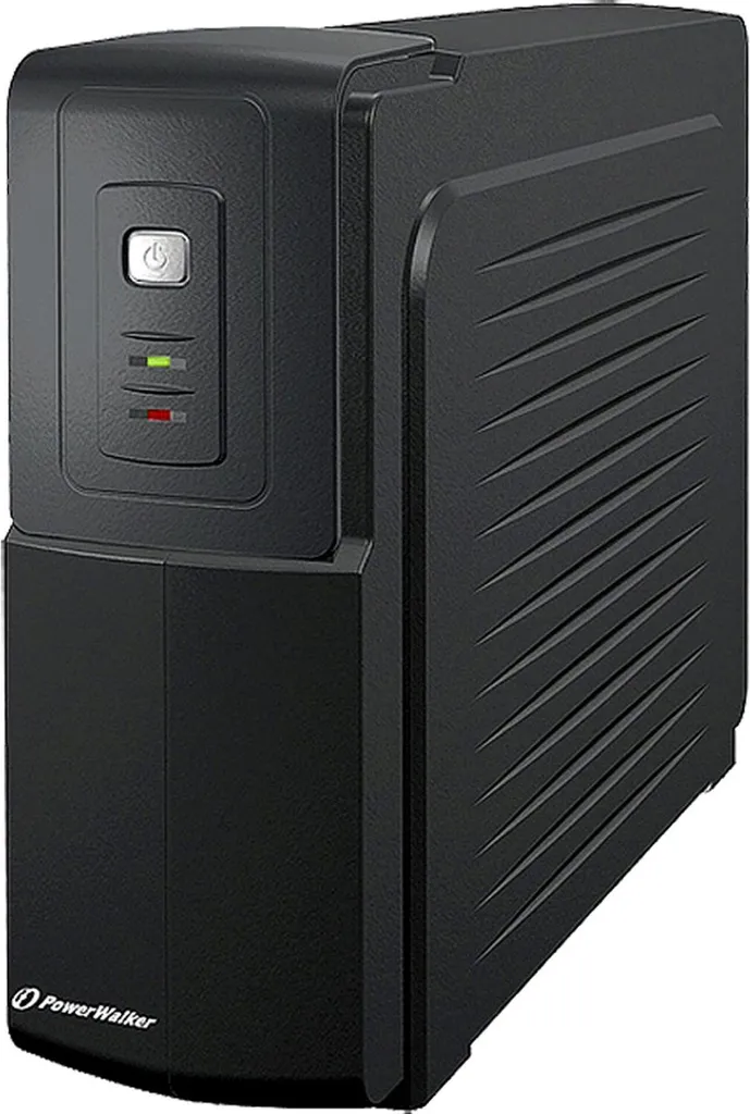 Onduleur PowerWalker VFD 600 - 600VA 300W pour protection électrique noir