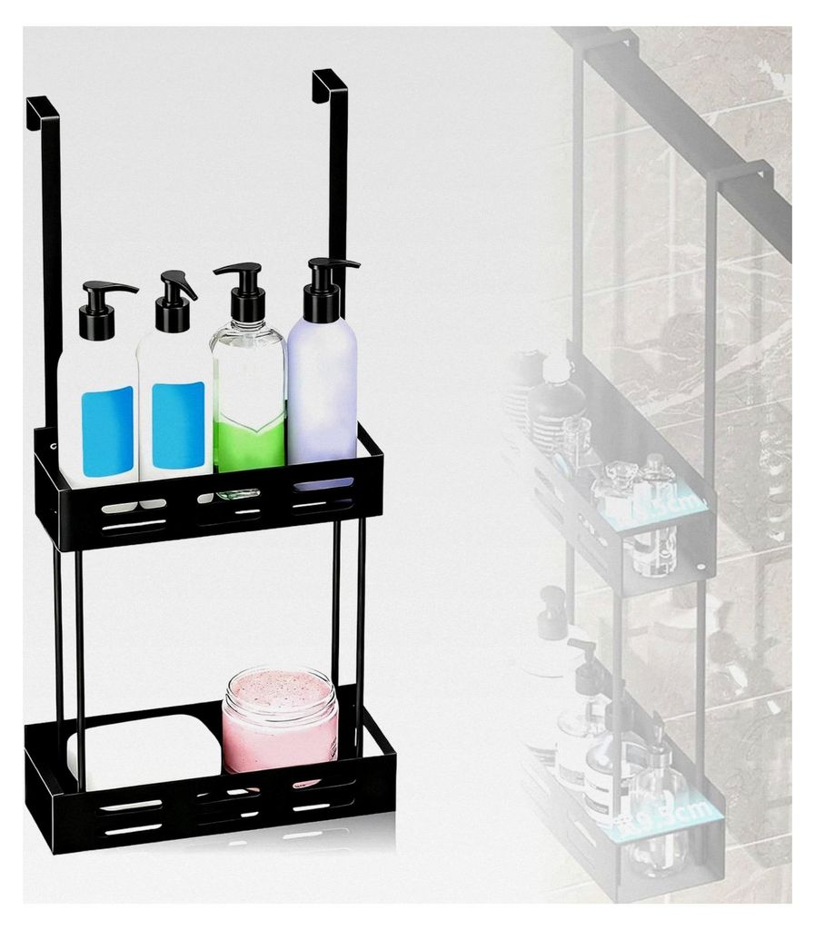 Duschablage zum Hängen, Badezimmer Organizer Duschregal ohne Bohren für Shampoo in der Dusche