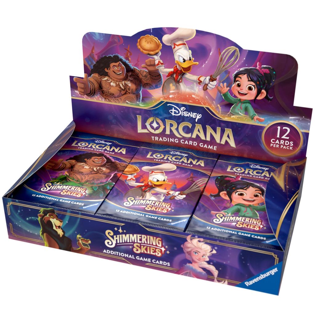 Disney Lorcana TCG Shimmering Skies Booster Display (24) Image du produit 