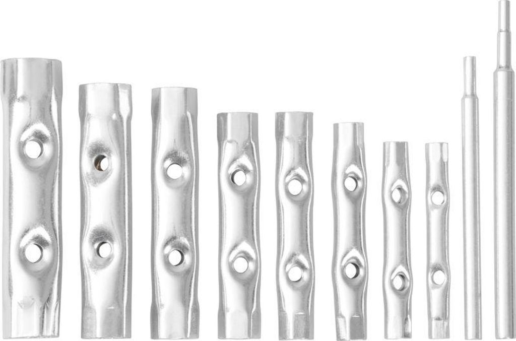Rohrsteckschlüsselsatz Strend Pro WT3008, 10-teilig, 6-22 mm