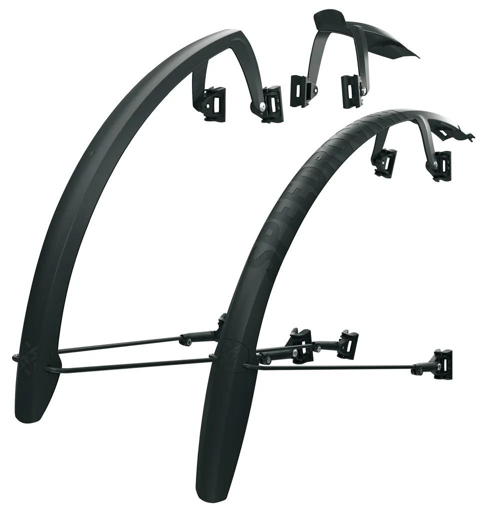 Protection pluie vélo Speedrocker 28 pouces 42 mm noir pour Gravel et Road