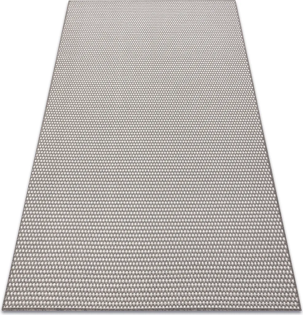 Tapis de Salon SISALO 160x220 cm Taupe Beige pour Décoration Naturelle