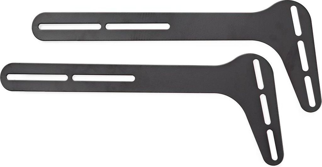 Nedis Soundbar Halterung - Kompatibel mit: Universal - Verbunden mit dem TV - 15 kg - Fest - Stahl - Schwarz