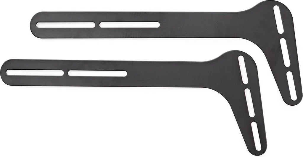 Support barre de son pour fixer sous la TV universel et discret noir