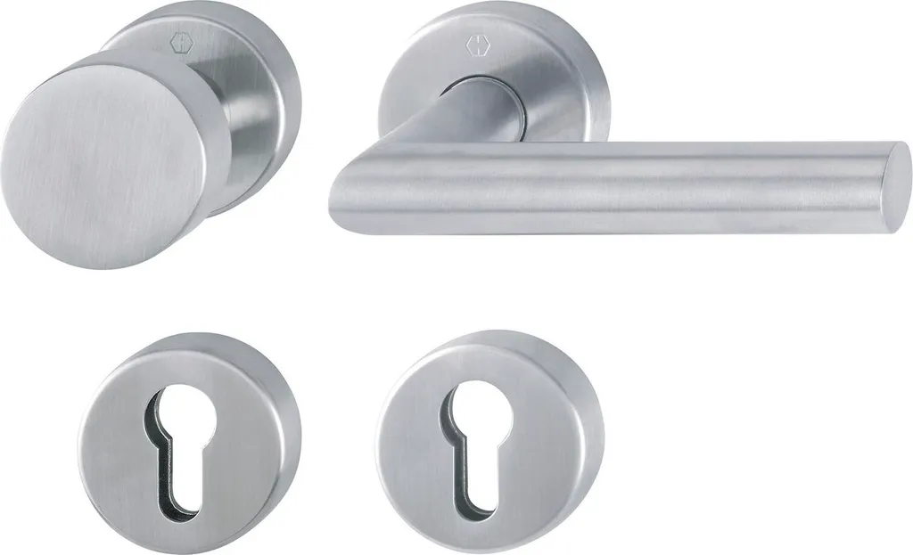 Hoppe Amsterdam FS Acciaio Inox F69: Maniglia DIN 18273 per Progetti