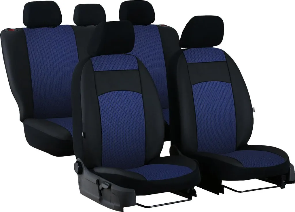 Coprisedili Sportivi Blu VW Bora - Set Universale Traspirante e Robusto