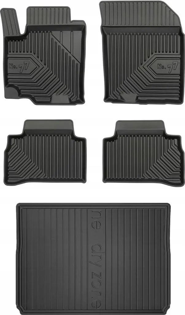 Set 77 Tappetini Suzuki Vitara 2 dal 2015 Gomma TPE Su Misura