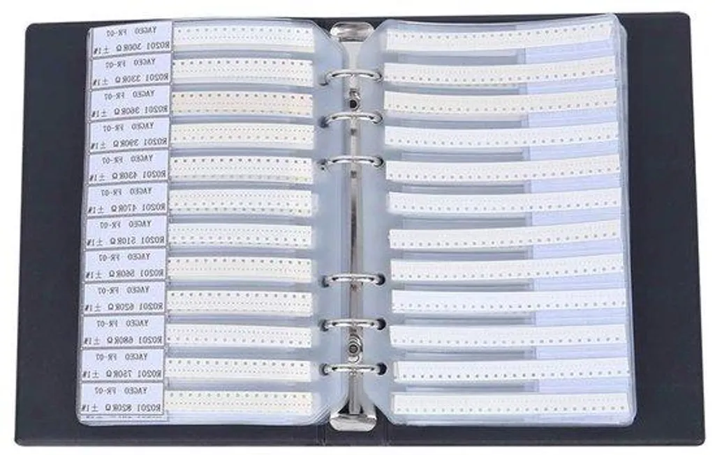 Organiseur de résistances électroniques portable pour atelier DIY