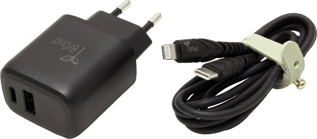 Kit Chargeur Secteur USB-C 20W et Câble Rapide pour iPhone et iPad