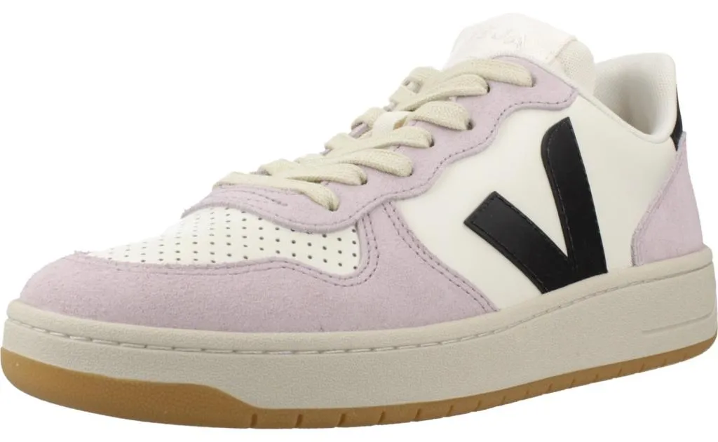 Basket Basket Veja Femme Violette Vi0221443a : Chaussure de Mode Casual