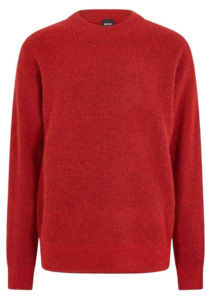 Boss - Pullover Top für Herren, Rundhalsausschnitt GT18230 (M) (Rot)