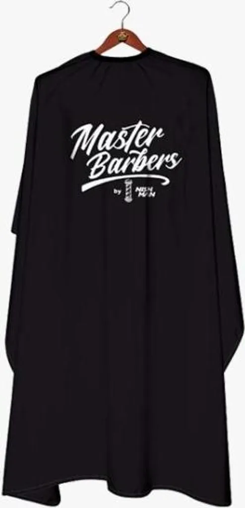 Nishman - Barbiere Capo Master Barbers - Peleryna Fryzjerska, Czarna