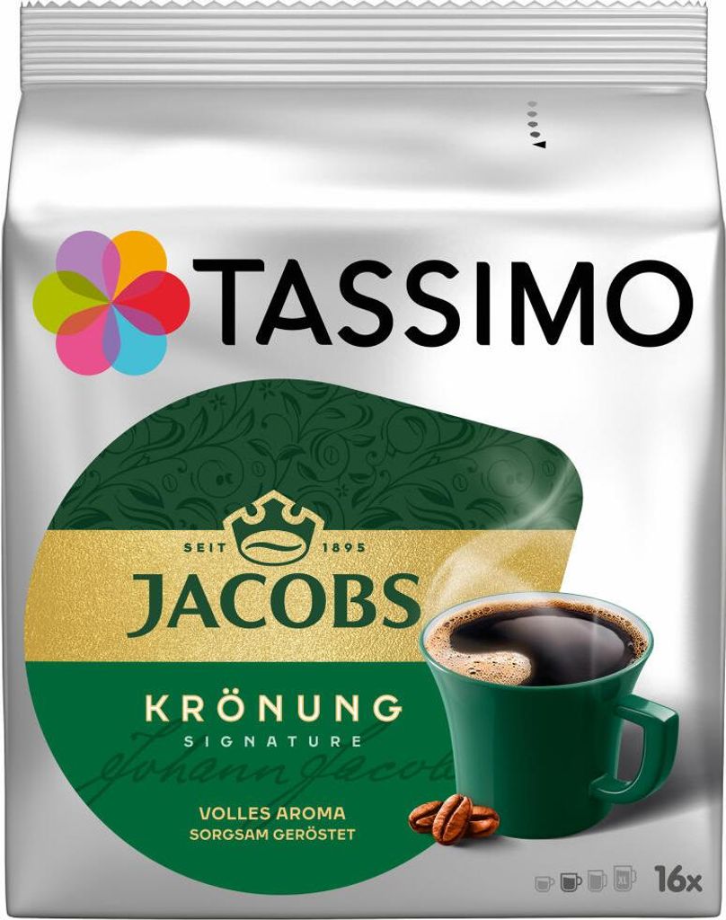 TASSIMO 4031511 T-Disc Jacobs Krönung,16 St Immagine del prodotto 