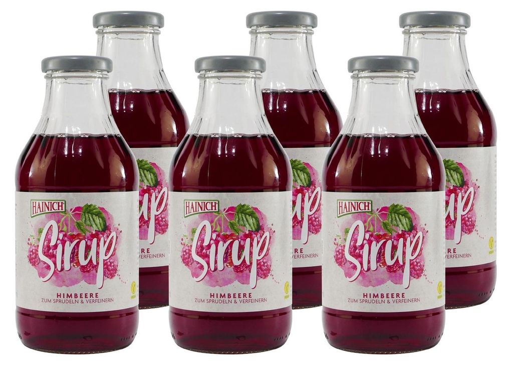 Hainich Himbeer Sirup (12 x 0,5L) Produktbild 