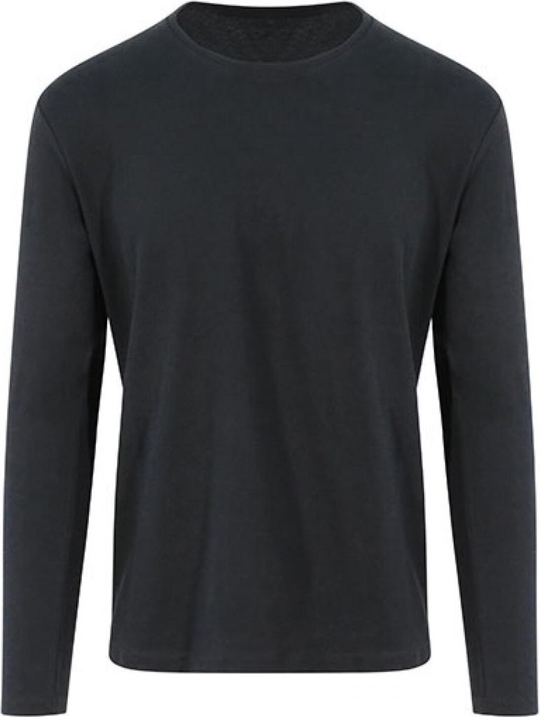 Ecologie EA021 | Herren Erawan Organic Long Sleeve T, 100 % Baumwolle - Farbe: Jet Black - Größe: M