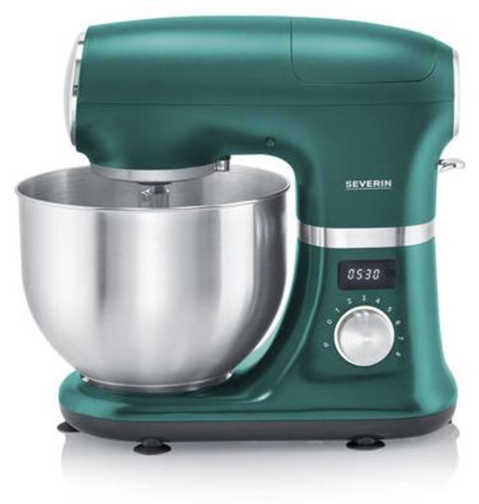 SEVERIN Robot de cuisine KM 3896 KM 3896 en aluminium, vert Image du produit 