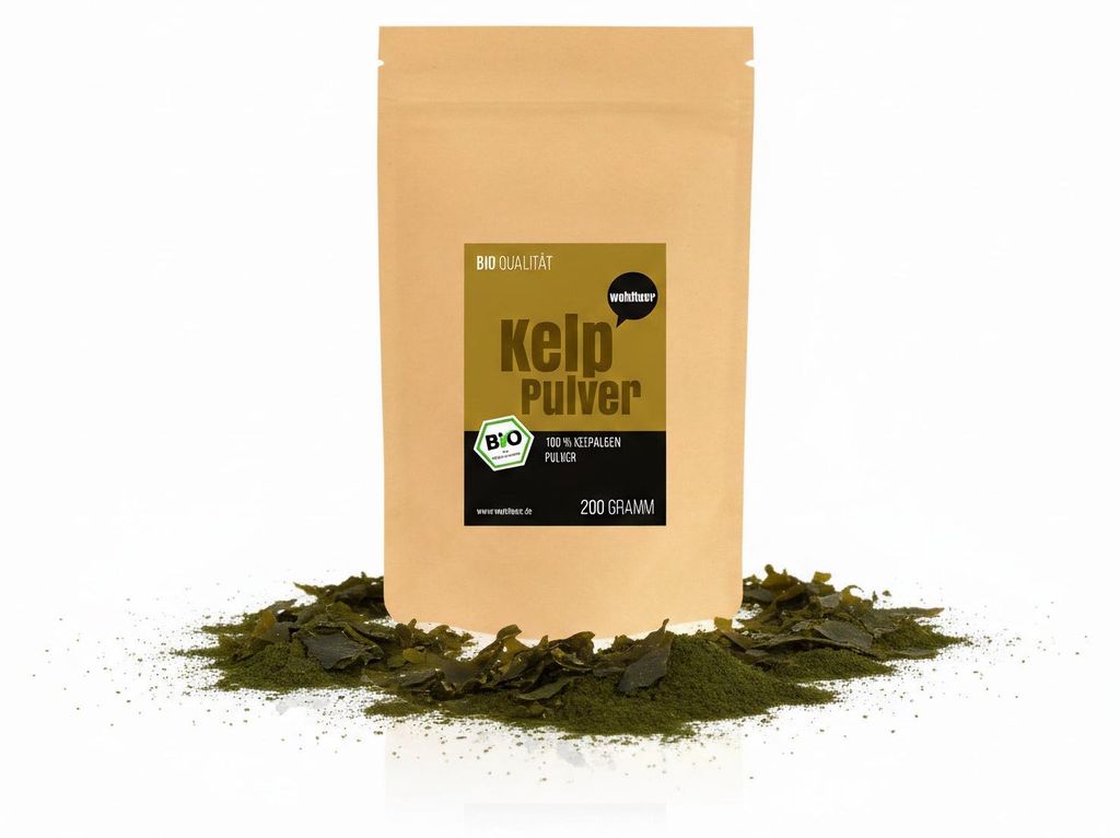 Wohltuer  Kelp Pulver Algenpulver - 200g Produktbild 