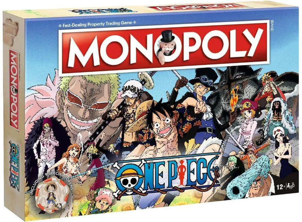 Jeu de Société Monopoly One Piece pour Fans d'Animé et Soirées en Famille