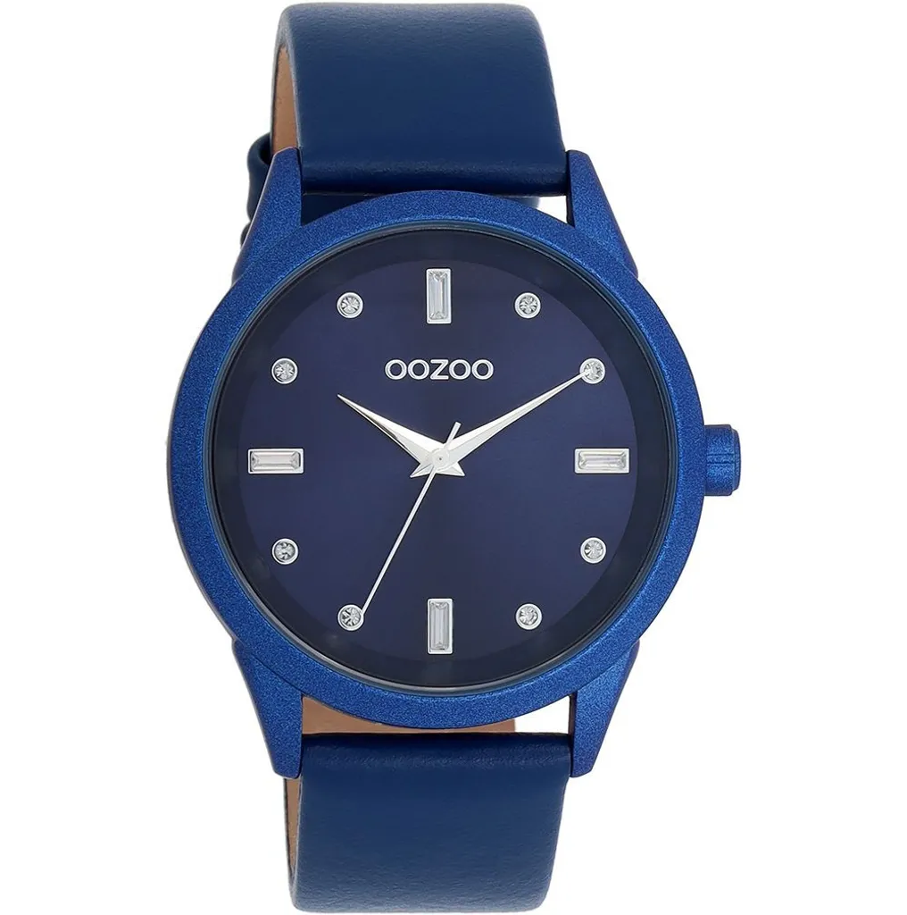 Orologio Oozoo UOC11288 Donna: Cinturino Blu e Design Minimalista