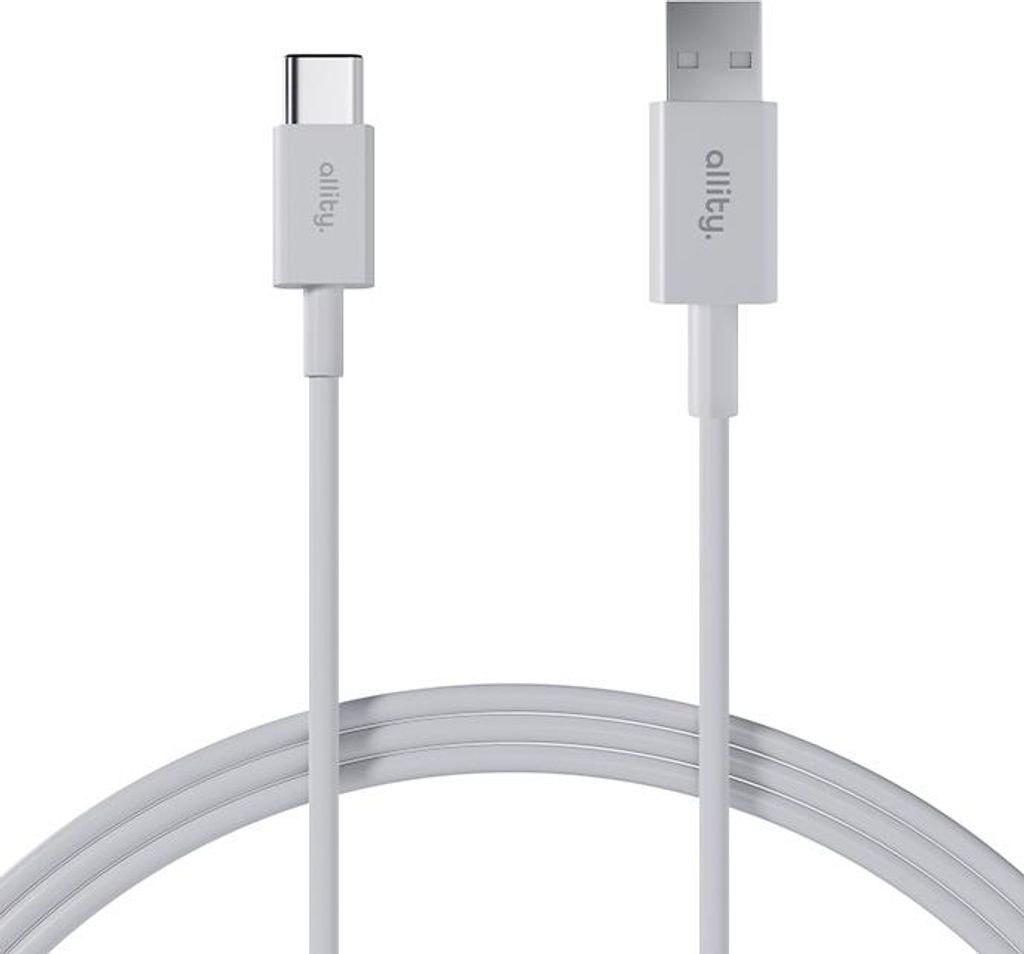 Allity Kabel AUC-03 USB-A – Lightning 1,0 m 2,4 A, Weiß