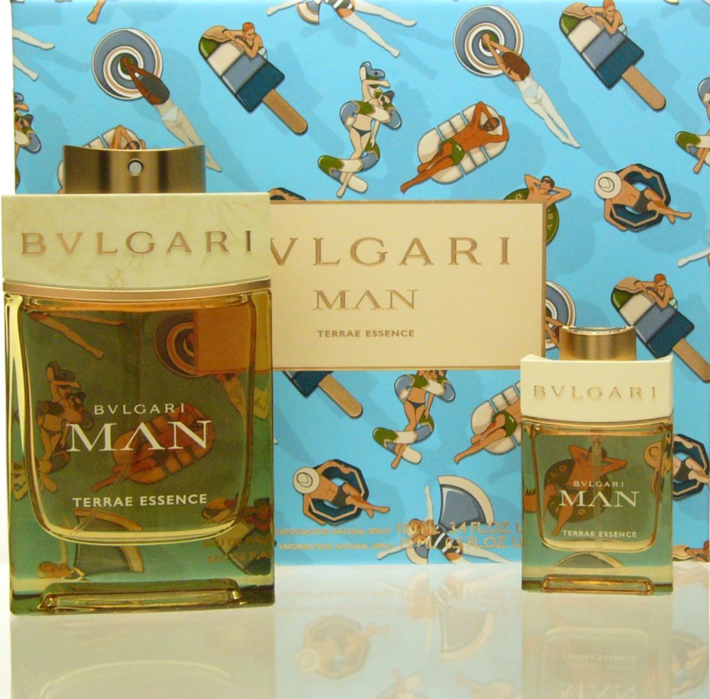 Bvlgari Man Terrae Essence Set - EDP 100 ml + EDP 15 ml Produktbild 