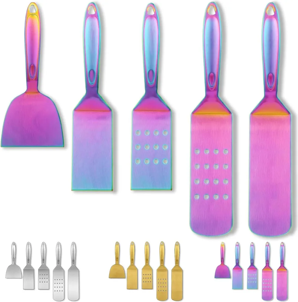 Accessoires barbecue arc-en-ciel pour grillades et fêtes en terrasse