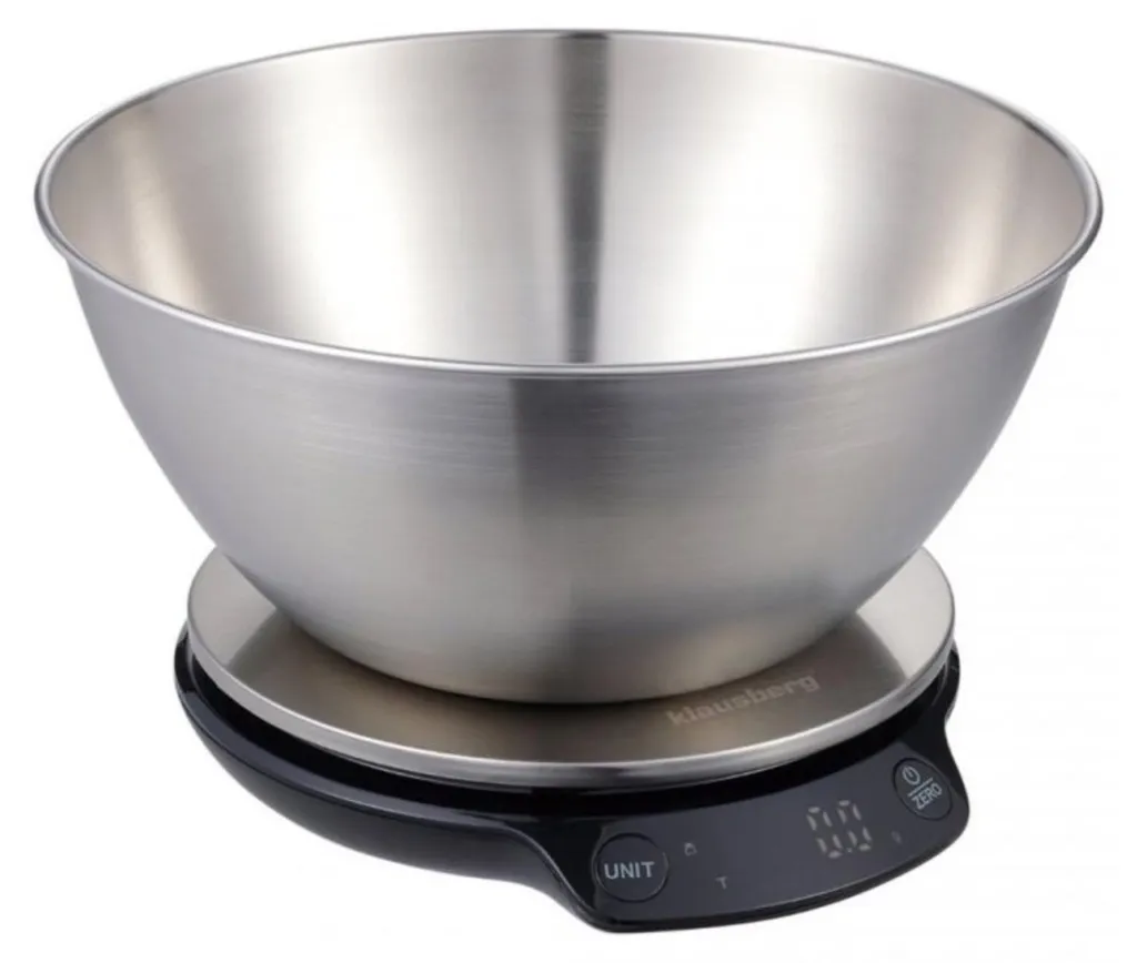 Klausberg 64477 Balance de cuisine électronique : fini les erreurs de dose