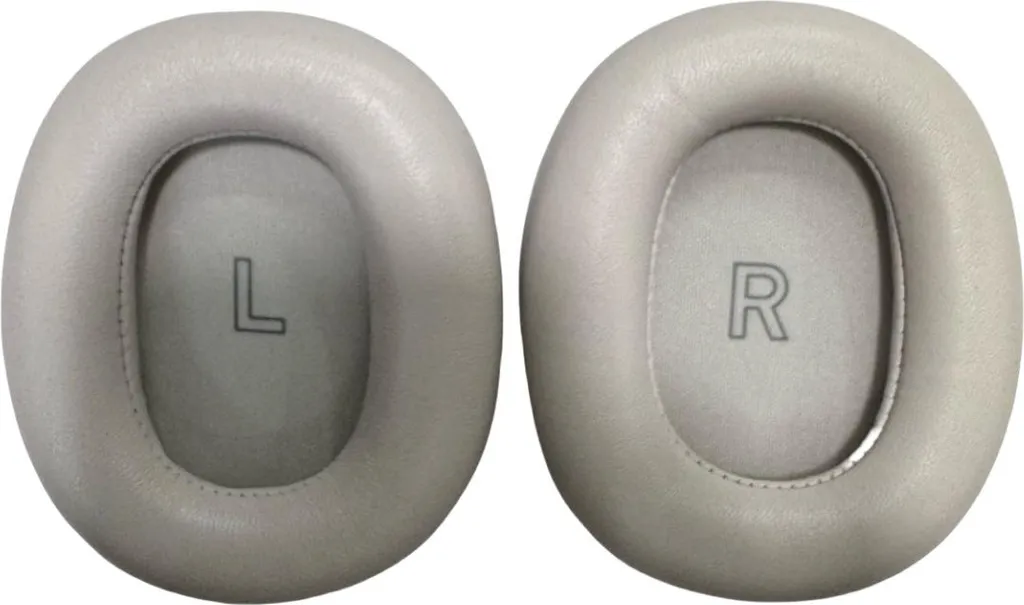 Coussinets Cuir d'Agneau Véritable Argent pour Bang & Olufsen Beoplay H95