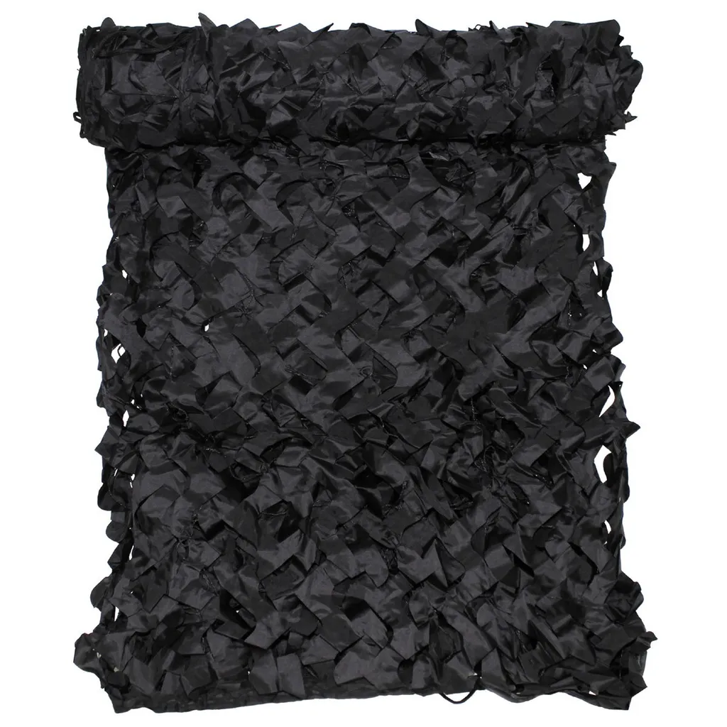 Filet de camouflage noir 3x2m : la solution contre les regards indiscrets