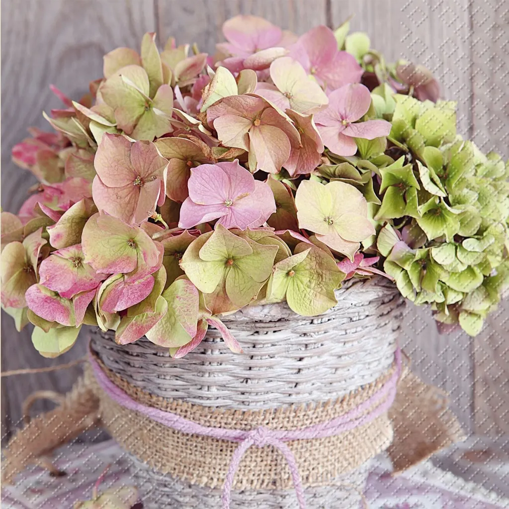 Serviettes de table violet clair Erla pour mariage et fête 33x33