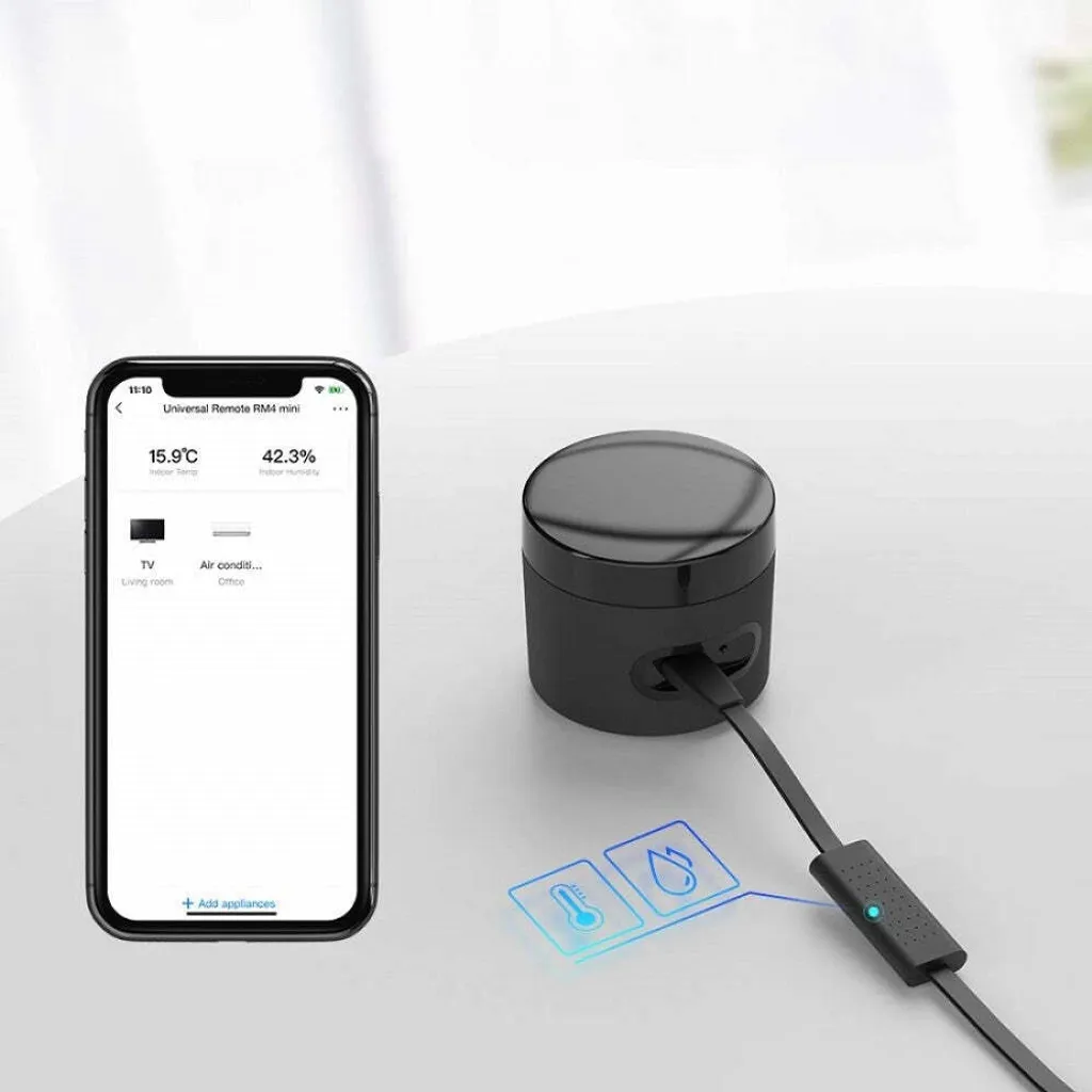 Sonde de Température et d'Humidité USB pour Télécommande Broadlink RM4 - 7