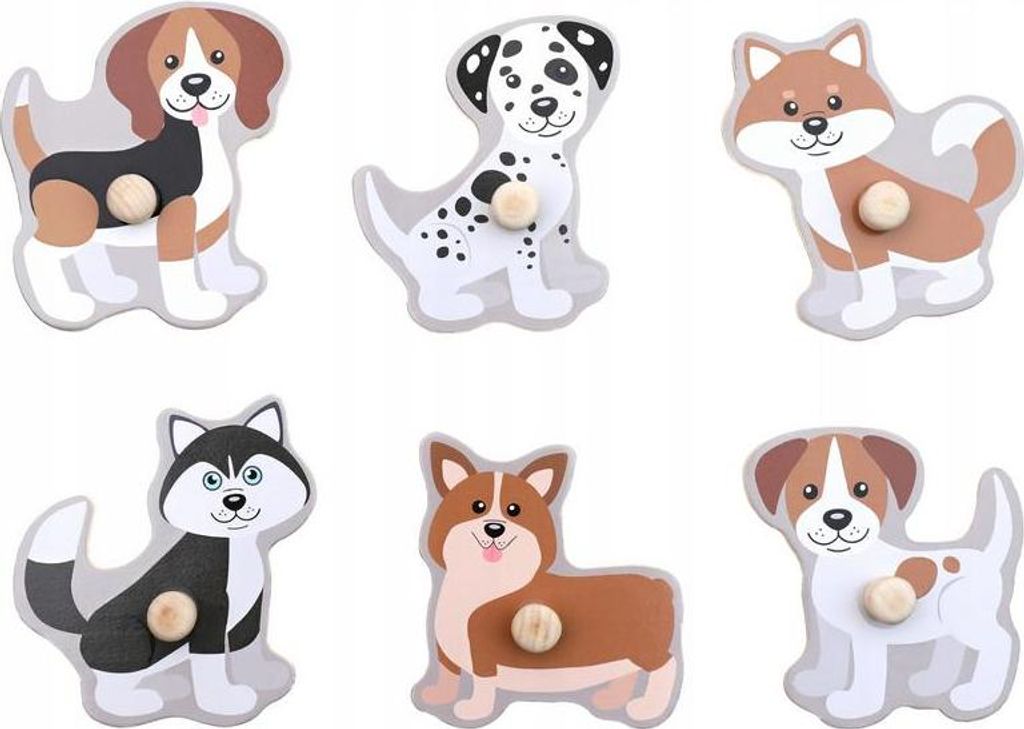 ANEK - SMILY PLAY Puzzle Chiens SPW83806 Image du produit 