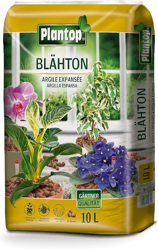 Plantop Blähton 10 Liter Produktbild 