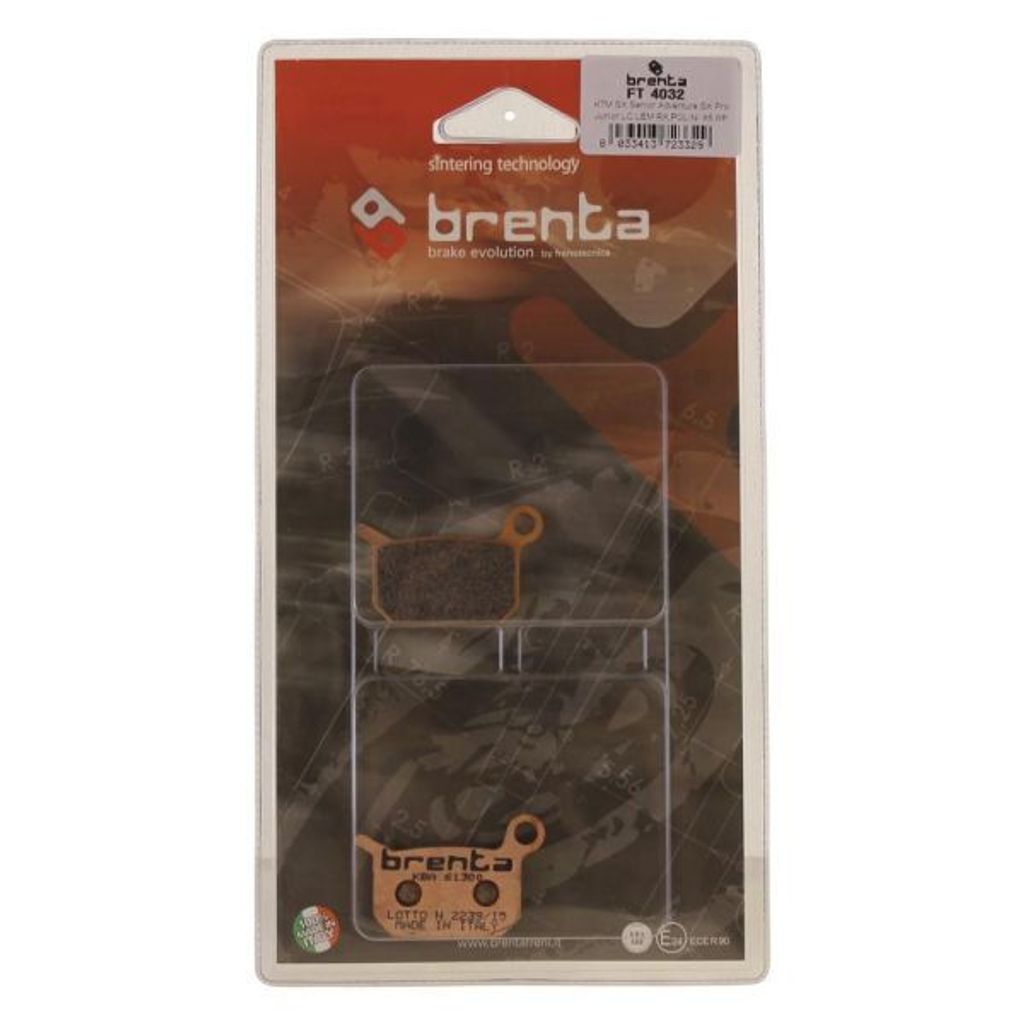 Bremsbeläge Kh325 Gesintert Metallic (Gold) (Für Ktm Sx 50/65) (Ft 4032)
