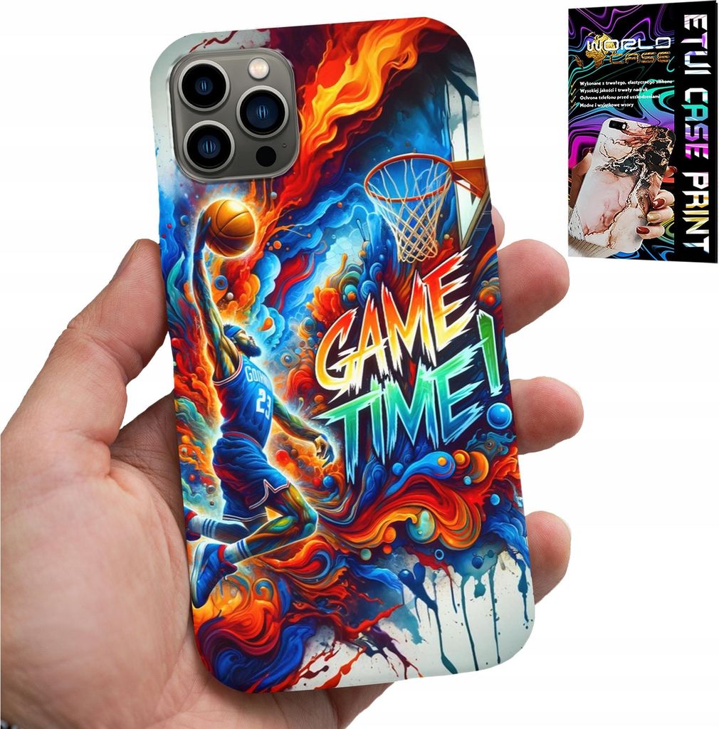 Fall Für Iphone 13 Pro Max - Basketball Nba Spielzeit, Fall + Glas