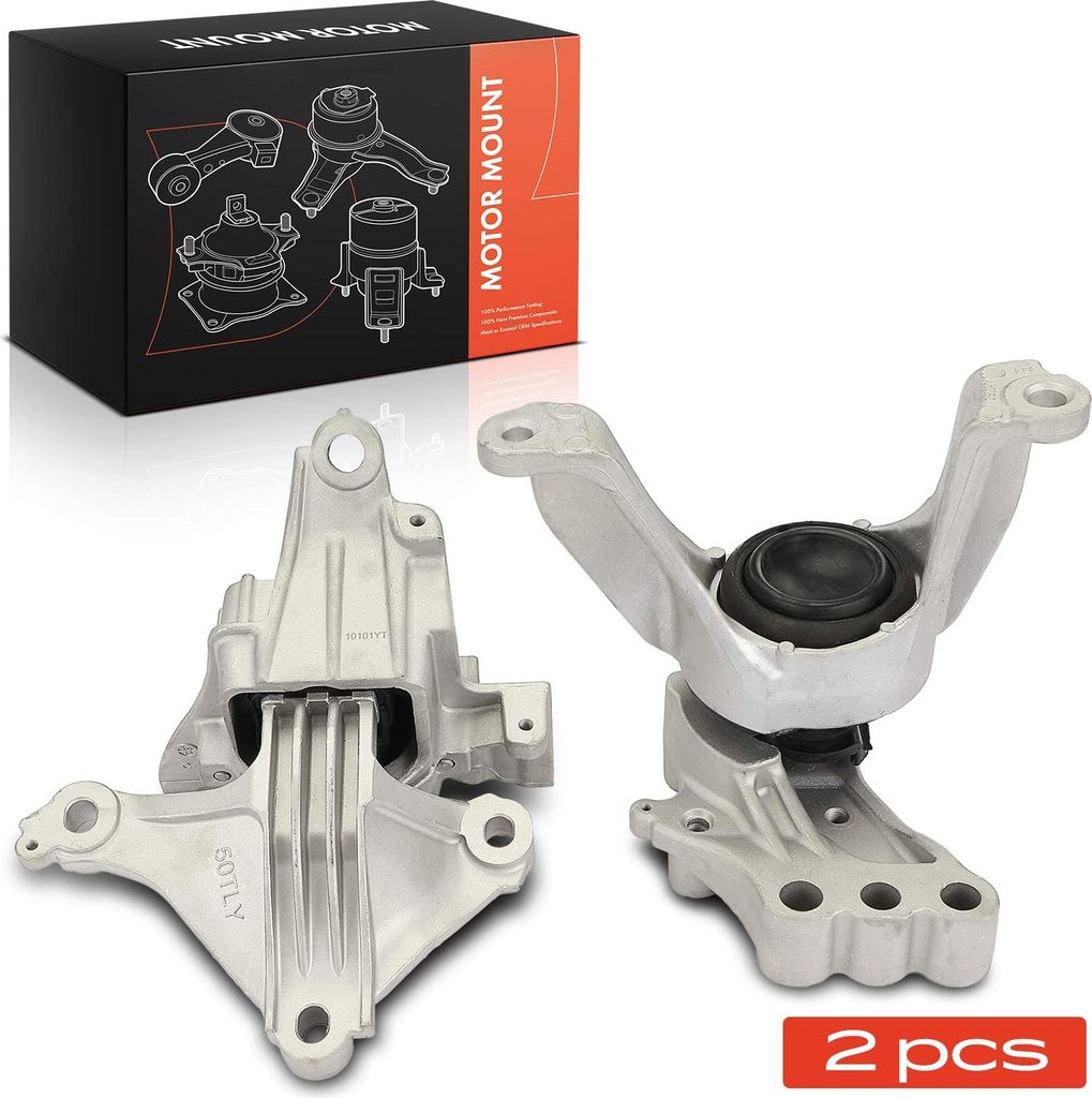 Frankberg 1x Motorlager+1x Getriebelagerlager Vorne und Hinten für Honda CR-V V RT RW 1.5L 2.4L Bj ab 2016