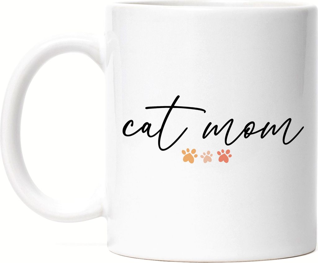 Cat Mom Katzenliebhaber Geschenkidee Katzenmama Katzenfans Produktbild 