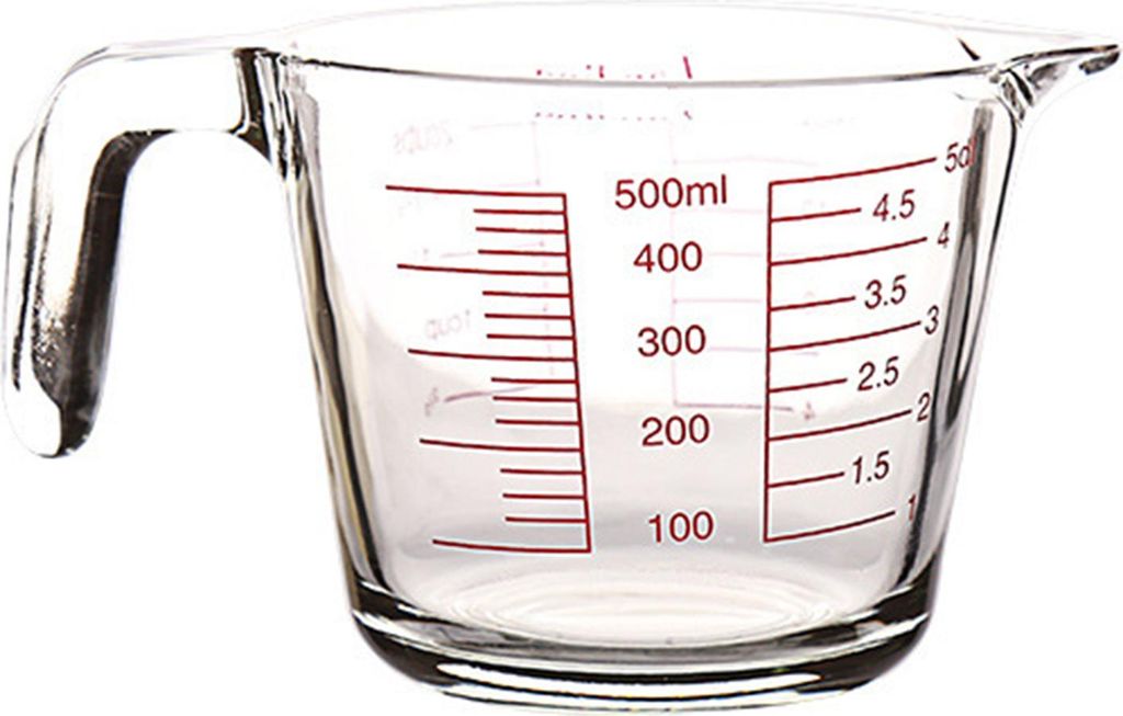 Messbecher aus Glas mit Griff und V-förmigem Ausguss, Schnapsglas, Espressokannen, transparente Skala, Unzen-Messkrüge, Mischbecher für Bar, Par...