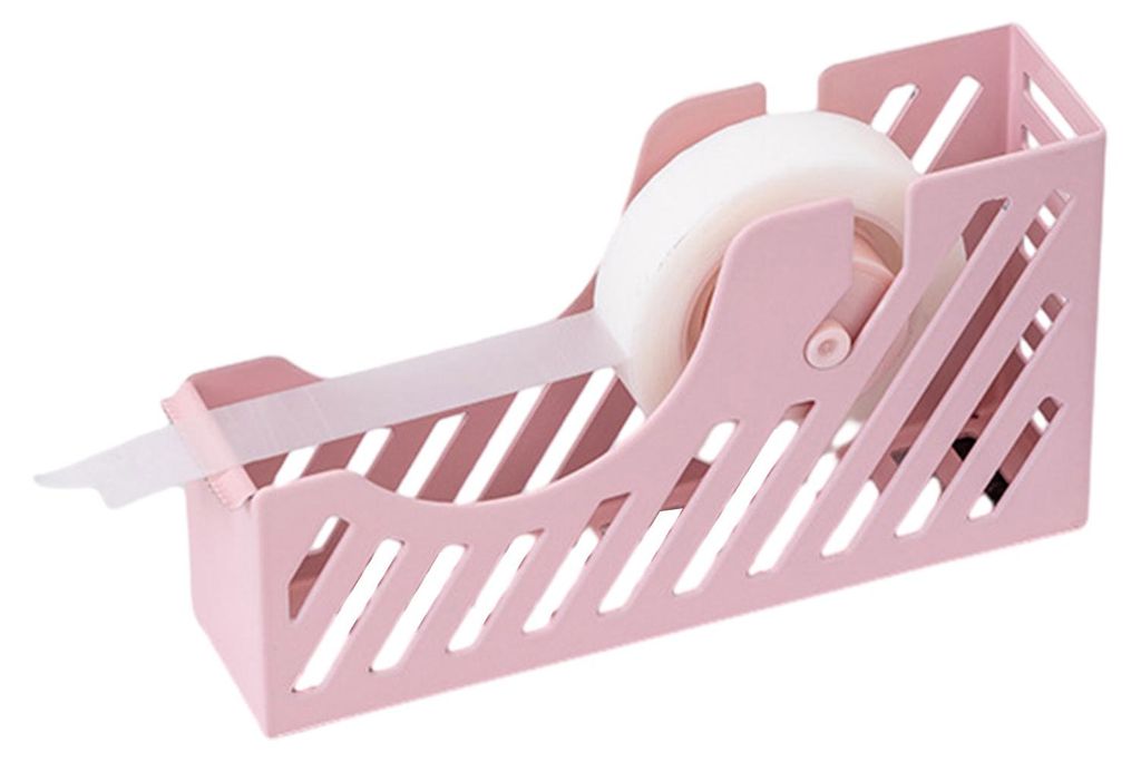Tragbarer Klebebandhalter, leichter und robuster Tischabroller aus Eisen, minimalistisches Design, Büroaccessoire