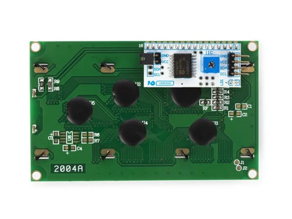 Modulo LCD Blu I2C 20X4 Economico e Potente - Miglior Prezzo Maker - 2