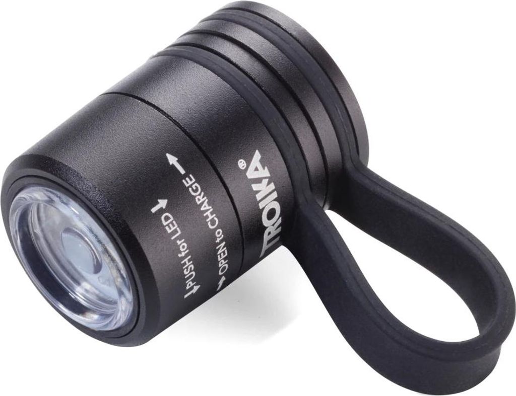 TROIKA Taschenlampe ECO RUN schwarz Produktbild 
