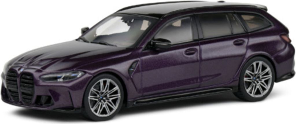 Solido 1:43 BMW G81 M3 Touring, 2023 lila Produktbild 2