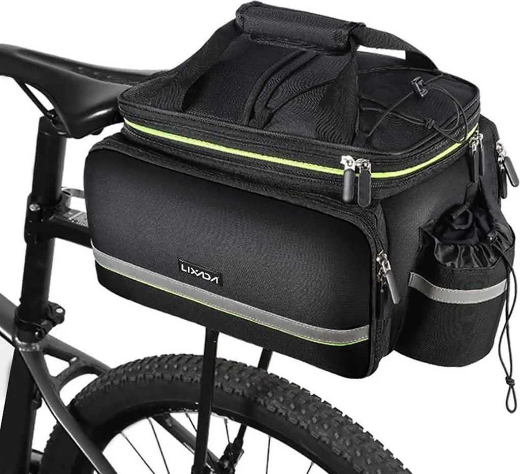 Sacoche vélo étanche pour randonnée et vélotaf 20-35L sur porte-bagage