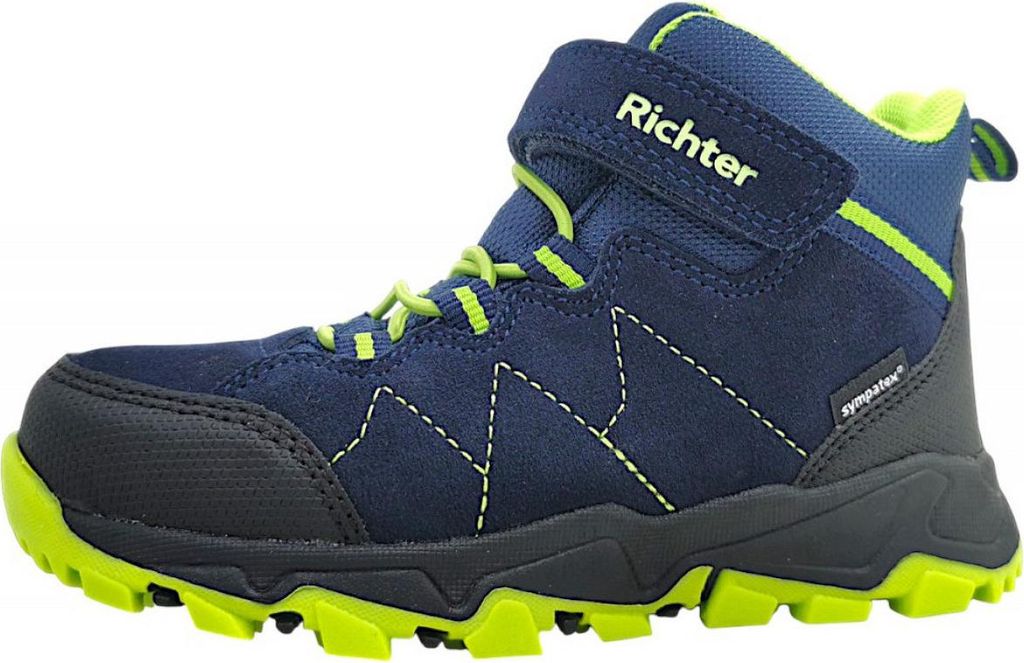 Richter Klettstiefel Blau in Gr. 31