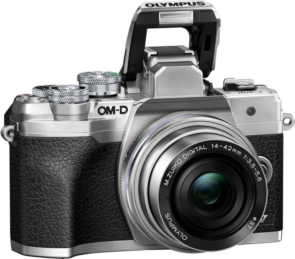 Olympus OM-D E-M10 Mark IV Kit + 14-42 Pancake Zoom silber Obrázek produktu 10