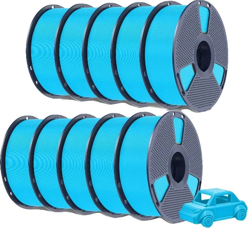 Filament Imprimante 3D Bleu Ciel anti-casse : Finissez enfin vos Projets