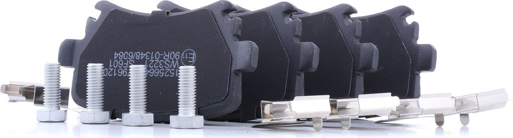 RIDEX Bremsbeläge Satz Hinten für VW Golf VII Schrägheck Produktbild 