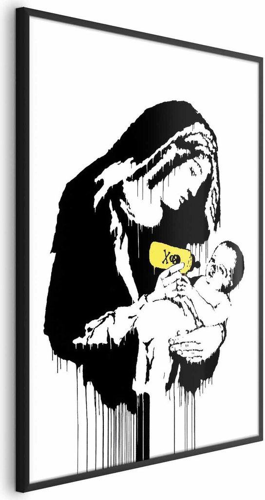 Posterpapier Poster - Breastfeeding Mother 29.7x42 cm Streetart h-C-0093-ao-a
