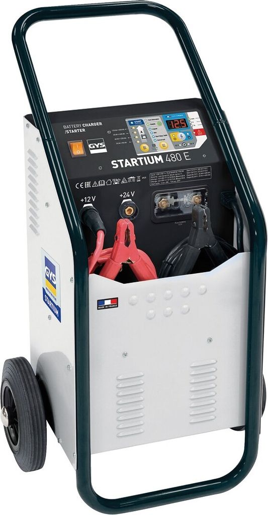 GYS STARTIUM 480E Auto Starthilfe Ladegerät Booster für Motorrad LKW PKW 12 24V