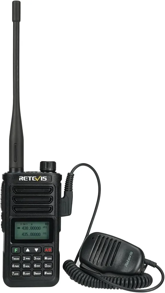 Radioamateur Retevis RA89 Talkie-walkie Bibande IP68 Chirp avec Type-C